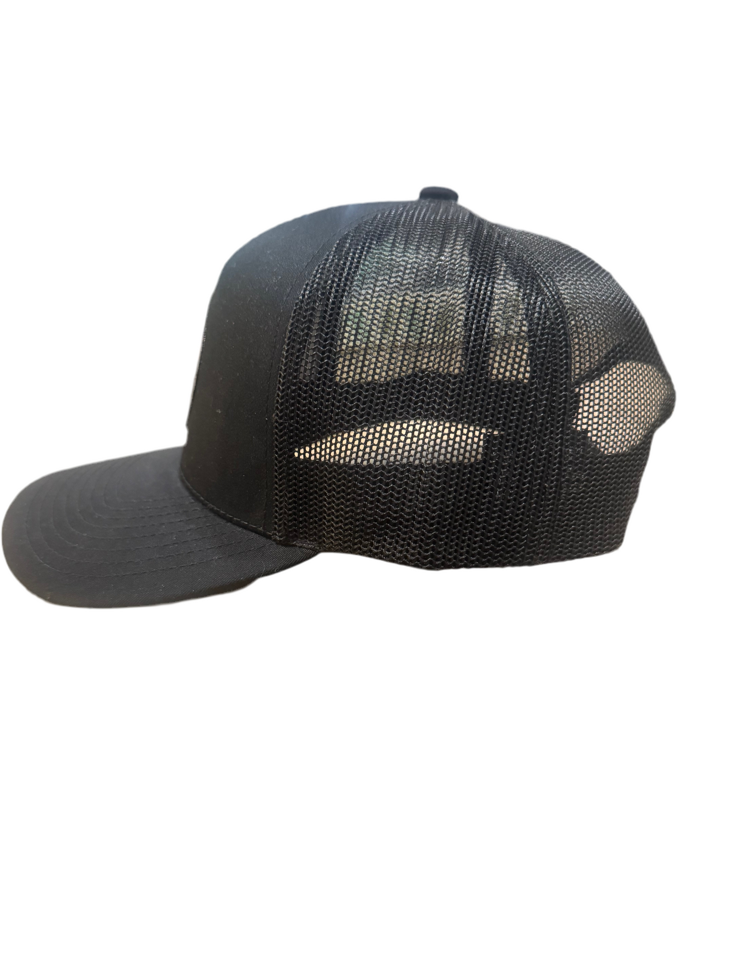 Snapback Trucker Hat - Black