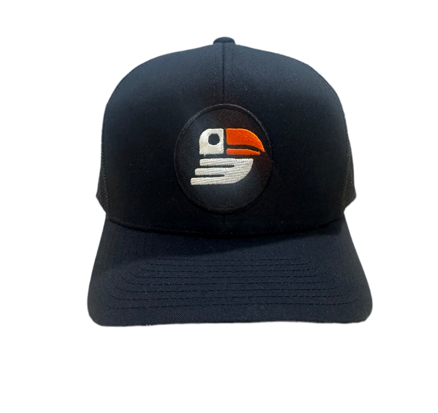 Snapback Trucker Hat - Black