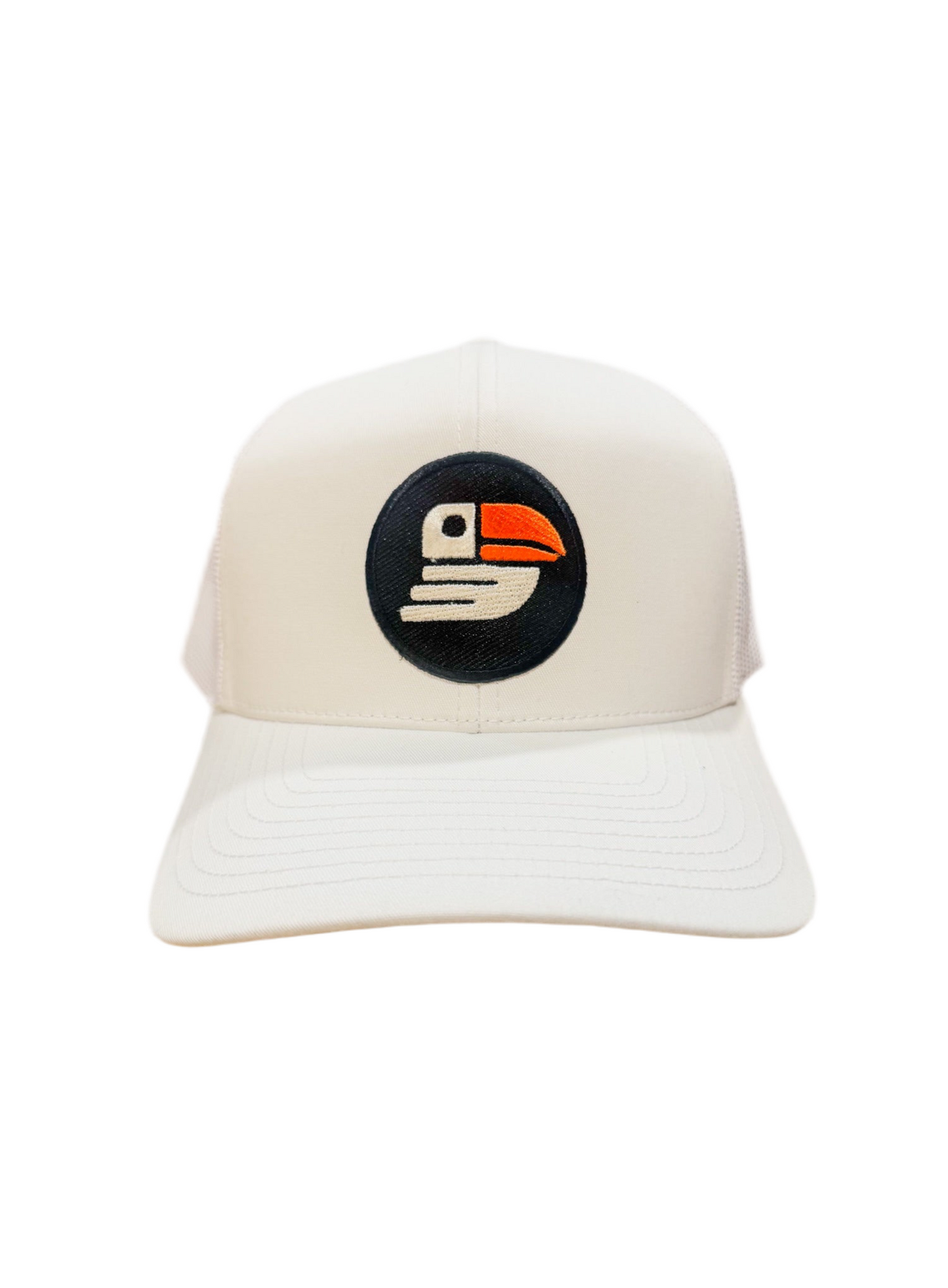 Snapback Trucker Hat - White