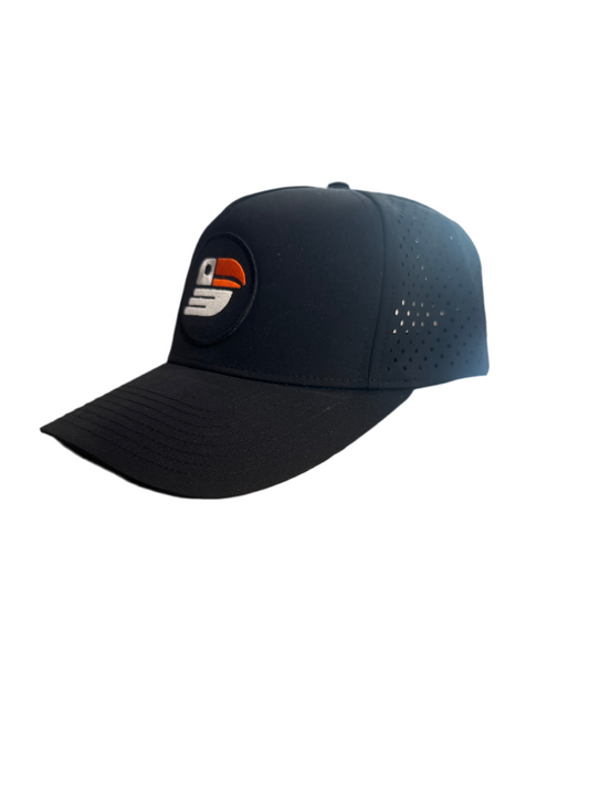 Snapback Performance Hat  - Black